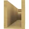 Ekena Millwork 6in. W x 8in. H x 32in. L New Brighton Woodgrain TimberThane Rafter Tail, Primed Tan RFTUR06X08X32NEBRCPR - alternate 3